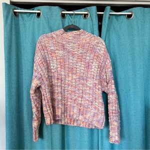 Mockneck Knit Sweater
